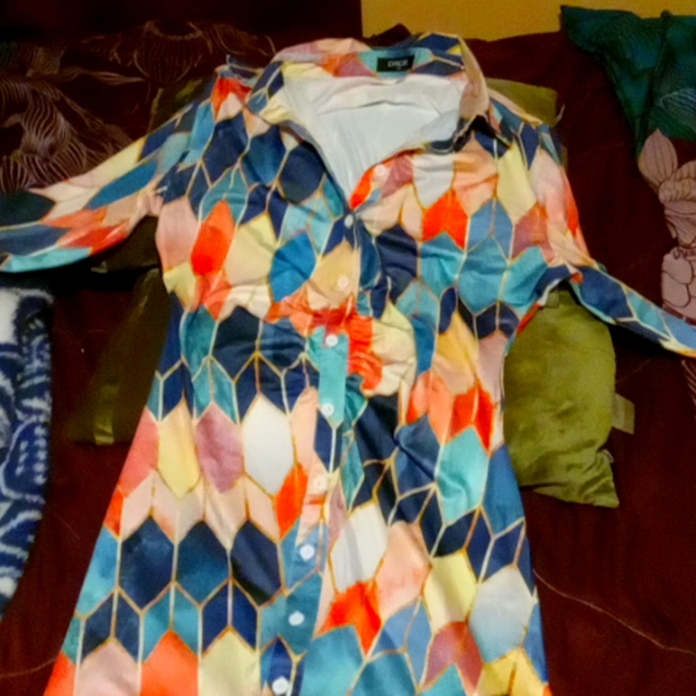 Multiple  color  dress
